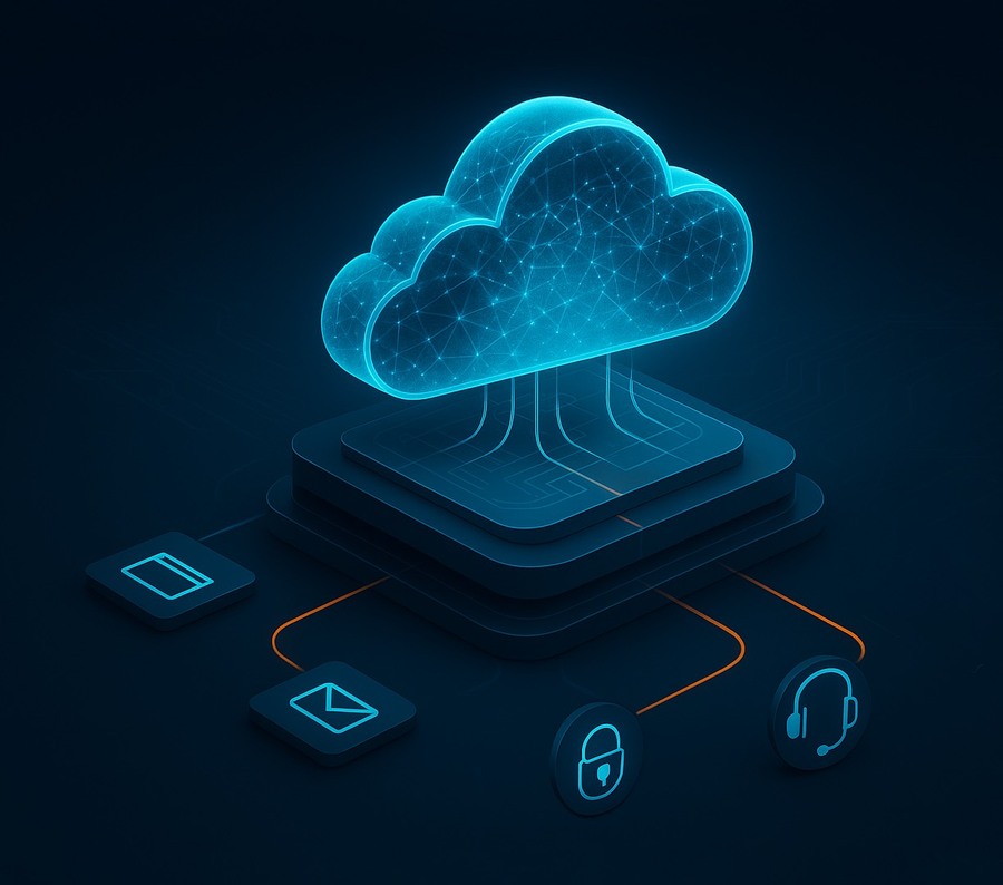 Boutique cloud platform architecture diagram
